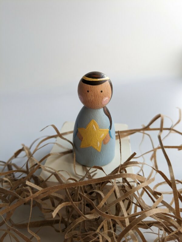 Little Ones: Angel peg doll