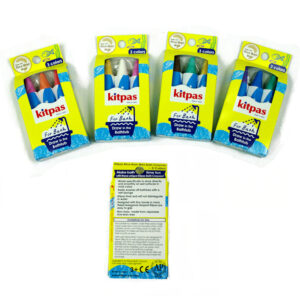 4 packs of Kitpas bath crayons