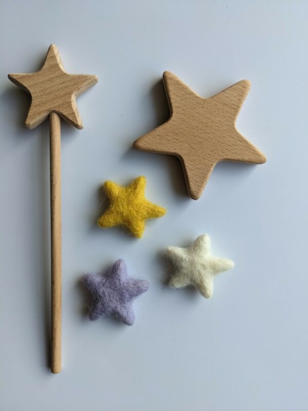 Little Ones: felt stars