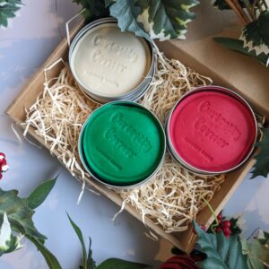 Little Ones: festive sensory dough trio