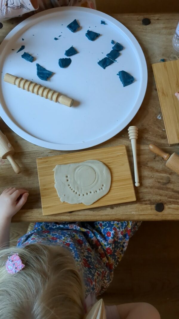 Little Ones: Sensory play tools wooden honey drizzler