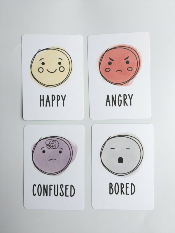 Little Ones: emotions flashcards